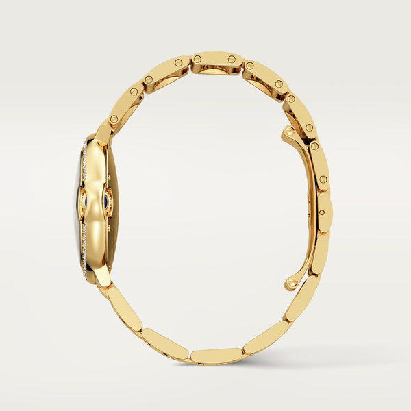 Ballon Bleu de Cartier 33 mm automatique en or jaune et diamants